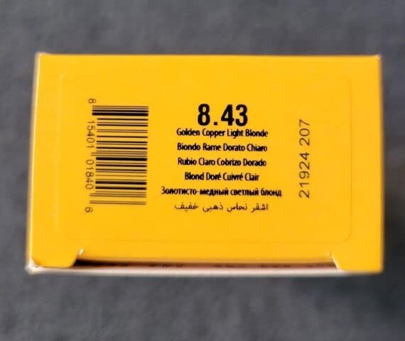 Golden Copper Light Blonde 8.43