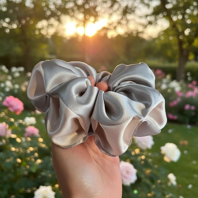 Pale Pink and Silver Grey