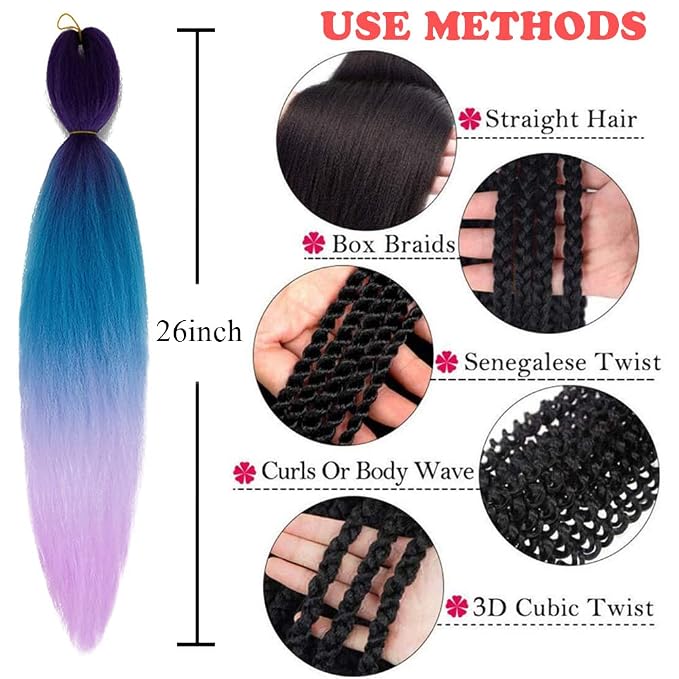Purple/Lake Blue/Light Purple