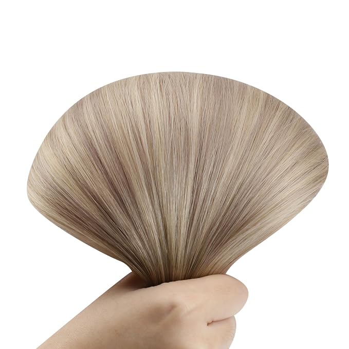 #8/60/18 Light Ash Brown to Ash Blonde and Dirty Blonde