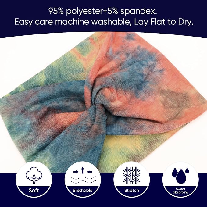 8 PCS: Tie-dye C