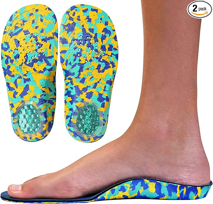 Specifically Created for Children Who Need Arch Support and Suffer from Flat Feet.