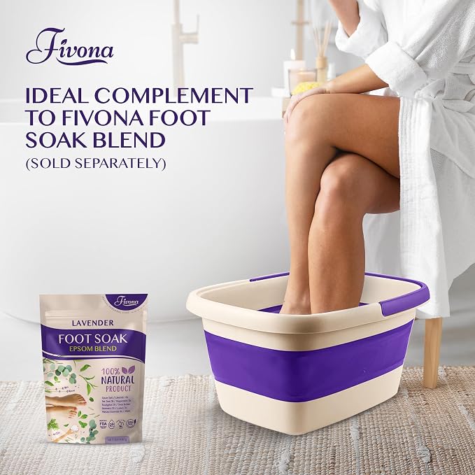 Purple Foot Bath Basin