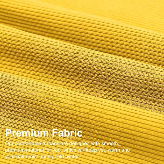 2 Pack Head Wrap: Yellow, Navy
