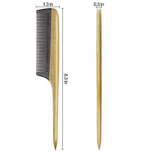 Buffalo Horn Tail Comb