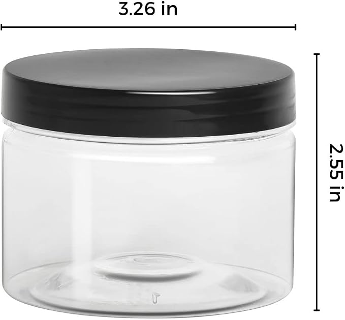8 Oz 24 Pack (Black)