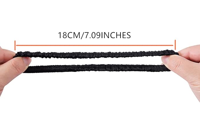25mm-Black 3PCS