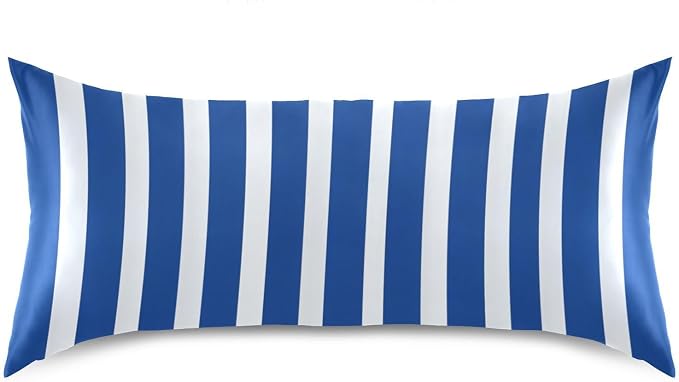 Blue and White Stripes