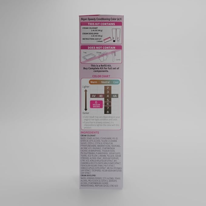 6 Medium Brown