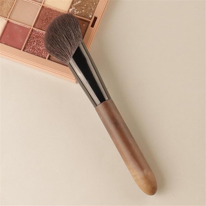 Angled contour brush