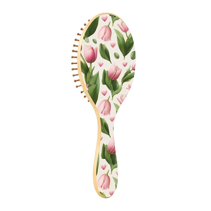 Pink Tulips and Hearts