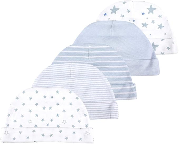Sky Blue Stripe & Little Stars & Print Set