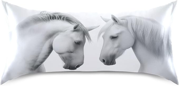 Beautiful White Horse