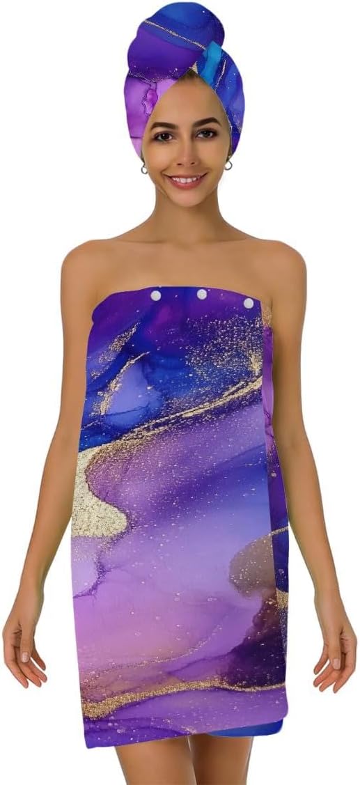 Blue and Purple Marble