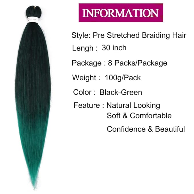mixed black & green