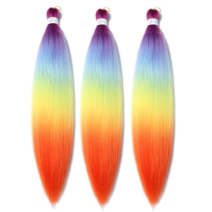 Purple-Light Blue-Yellow-Orange