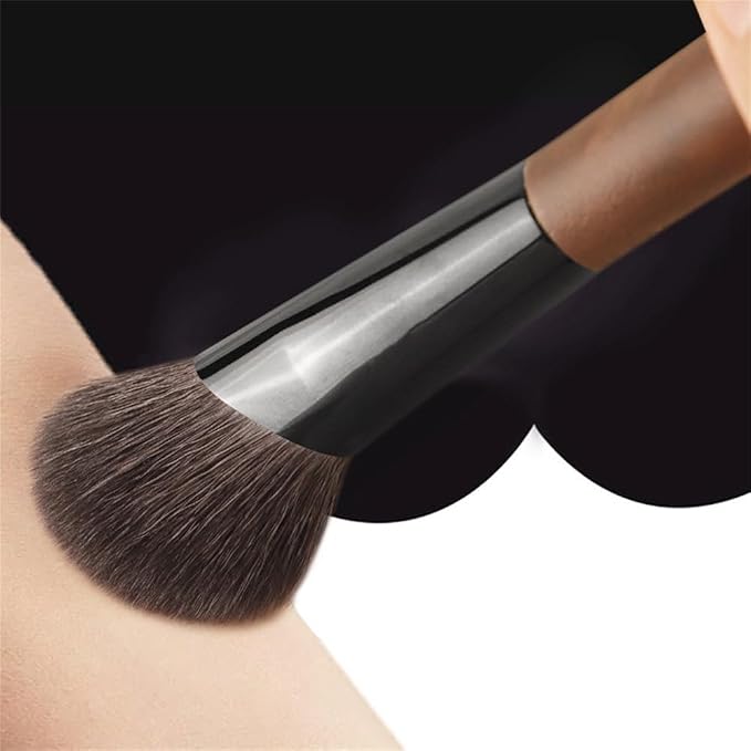 Angled contour brush