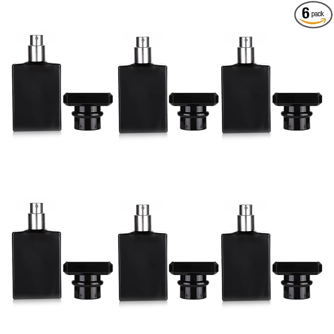 6 Pack 30ml / 1.01 oz. Black Assorted