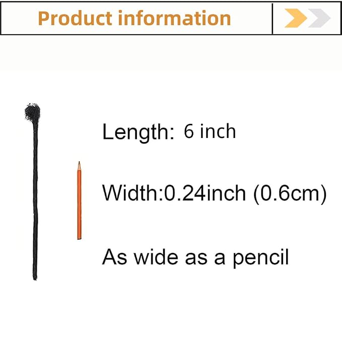 0.6cm Natural Black