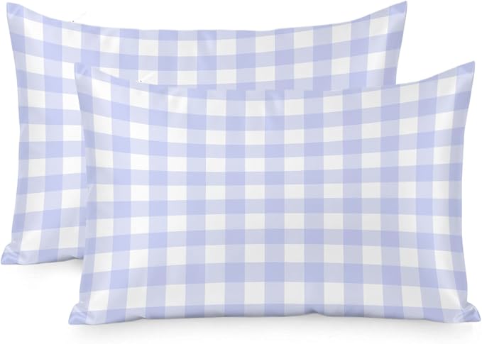 Blue, Lavender, White