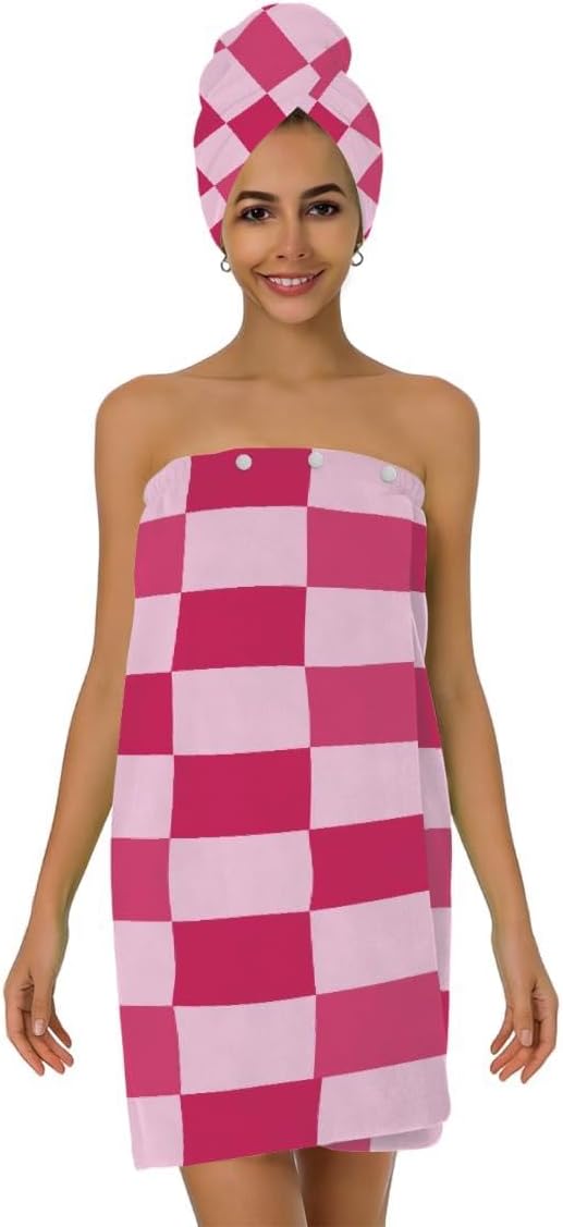 Pink Checkerboard