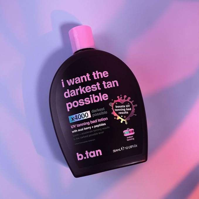 ultra dark UV tanning lotion