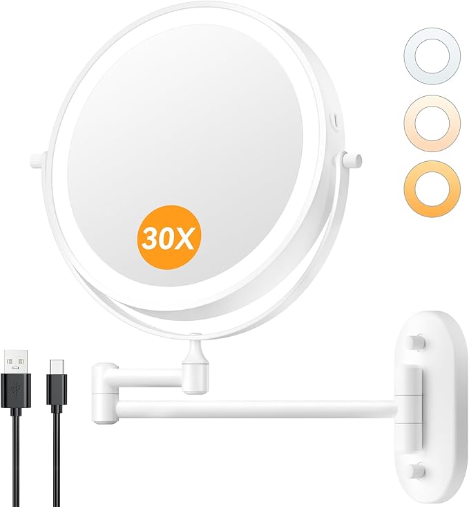 8'' 30x-white