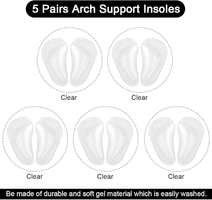 Transparent 5 Pairs