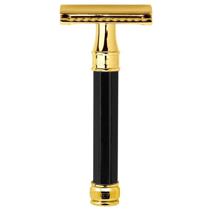 Black and Gold Plated Octagonal