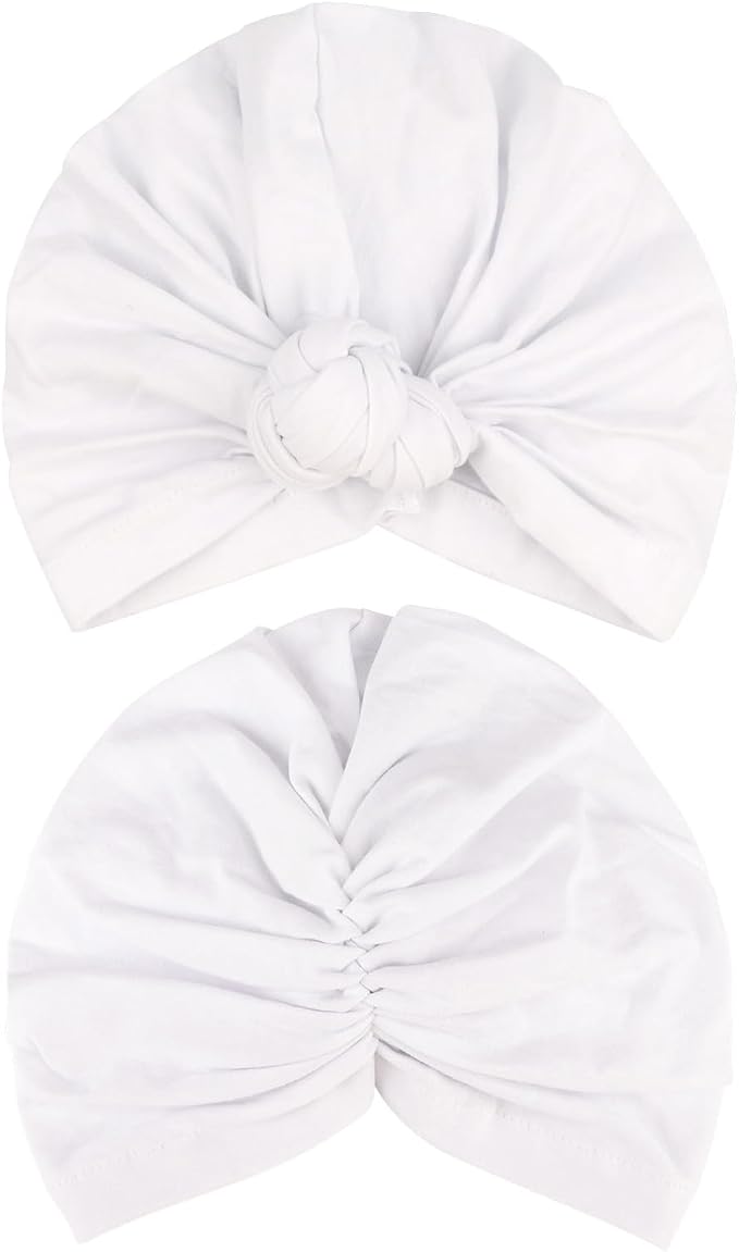 5 Pack Knotted: White