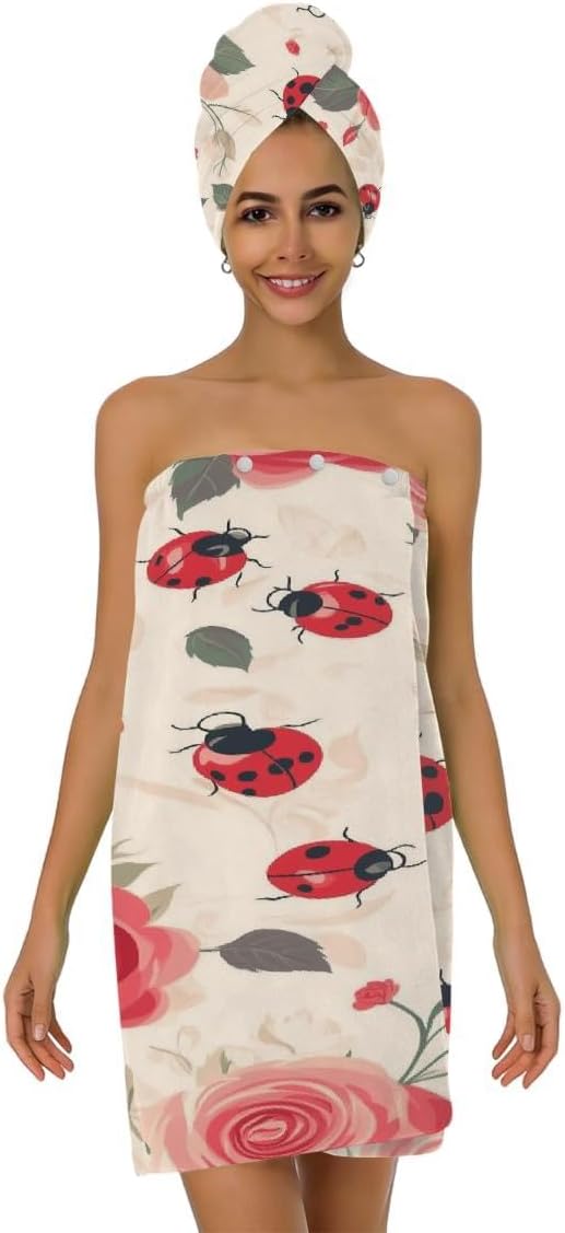 Ladybugs Roses