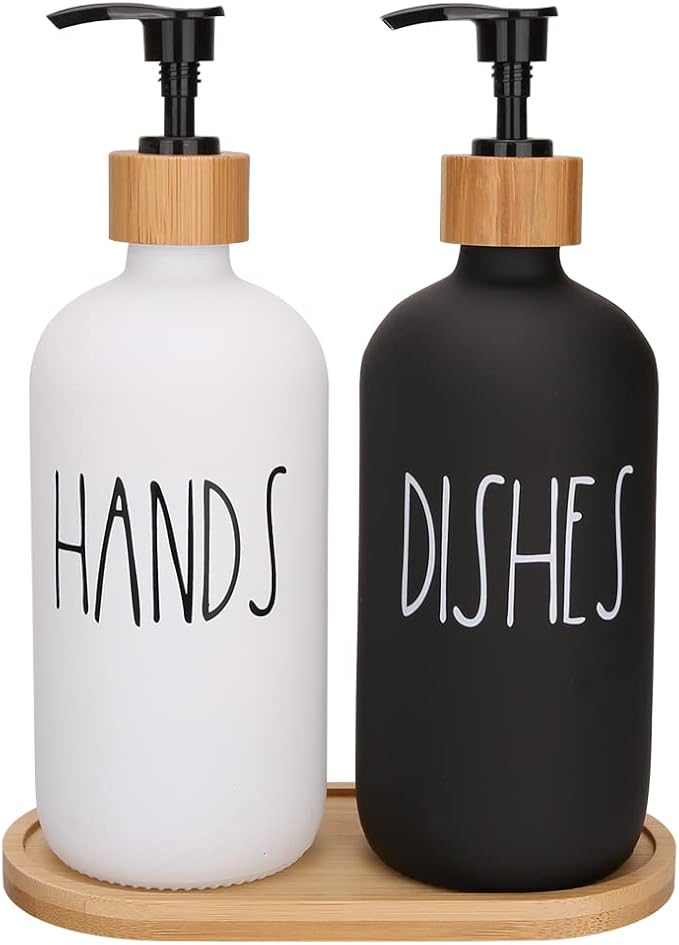 Black Dishes White Hands & Tray