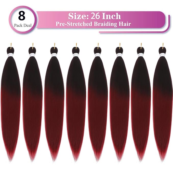 Ombre Burgundy