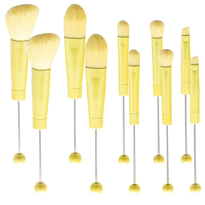 brushes lemon yellow