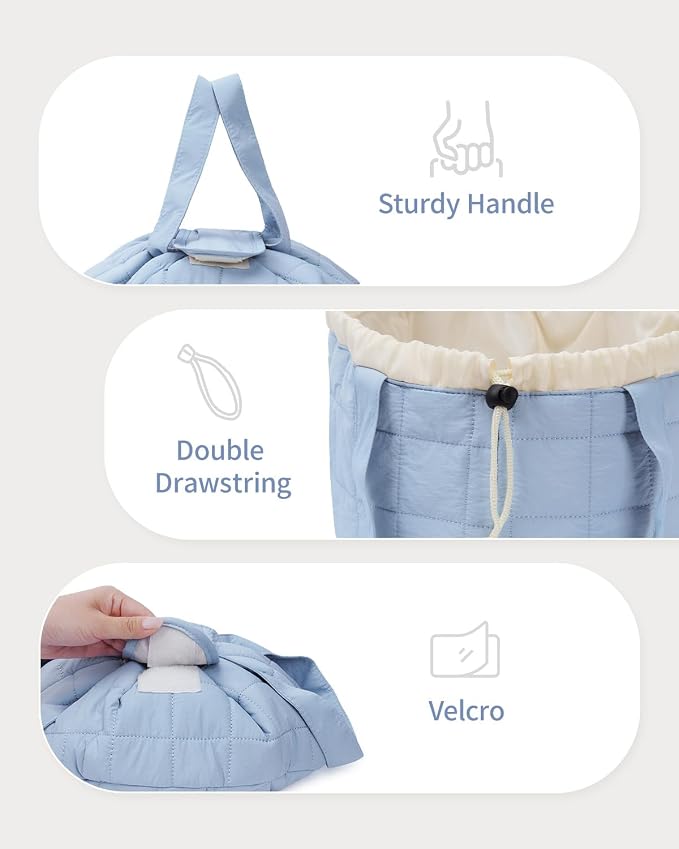 B-Quilted Blue
