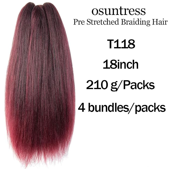 T118(Ombre Burgundy)