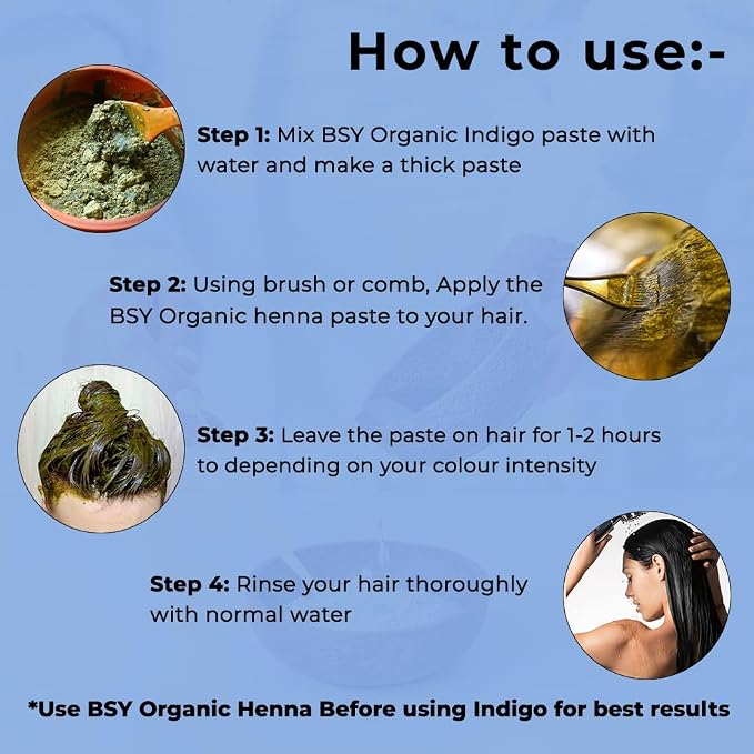 Indigo & Henna Combo - 16 Ounce Each