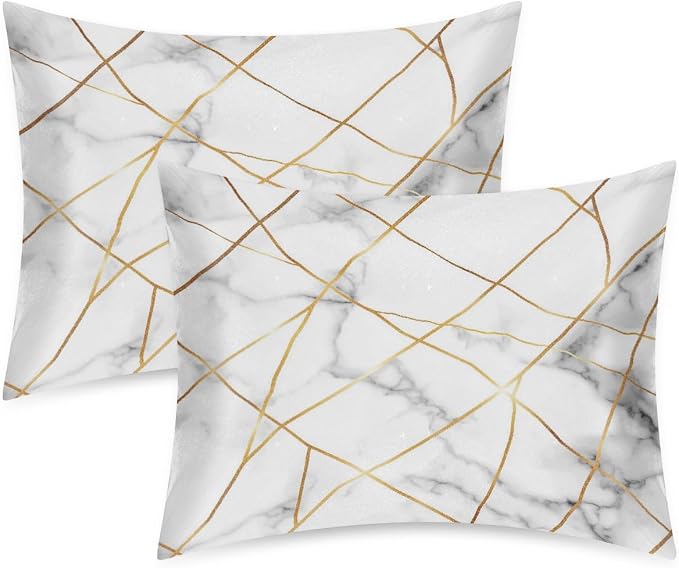 Marble Texture Golden Lines