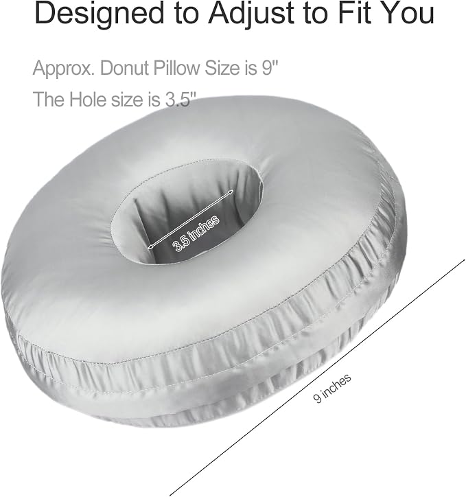 Silver Gray With Washable Cover