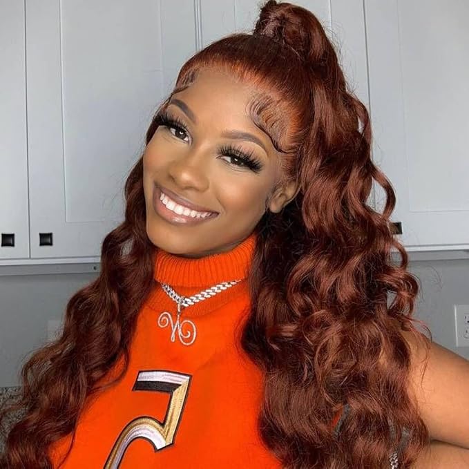 Copper Red bundles with Closure