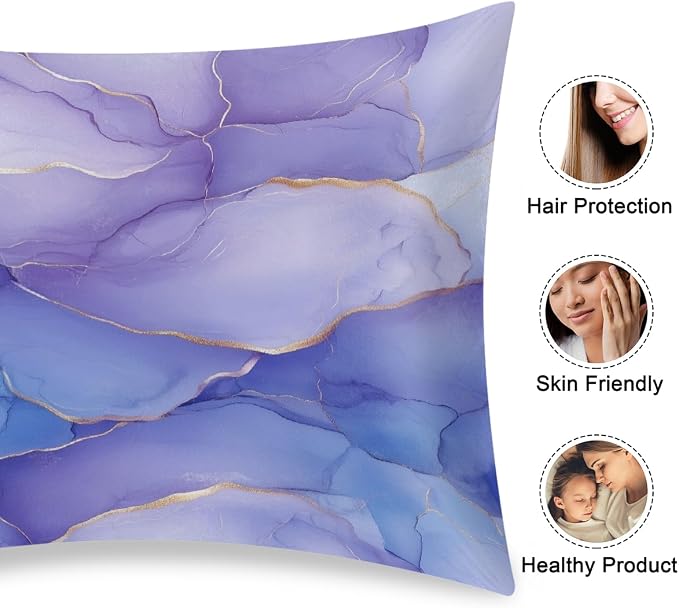 Marble With Lavender Blue