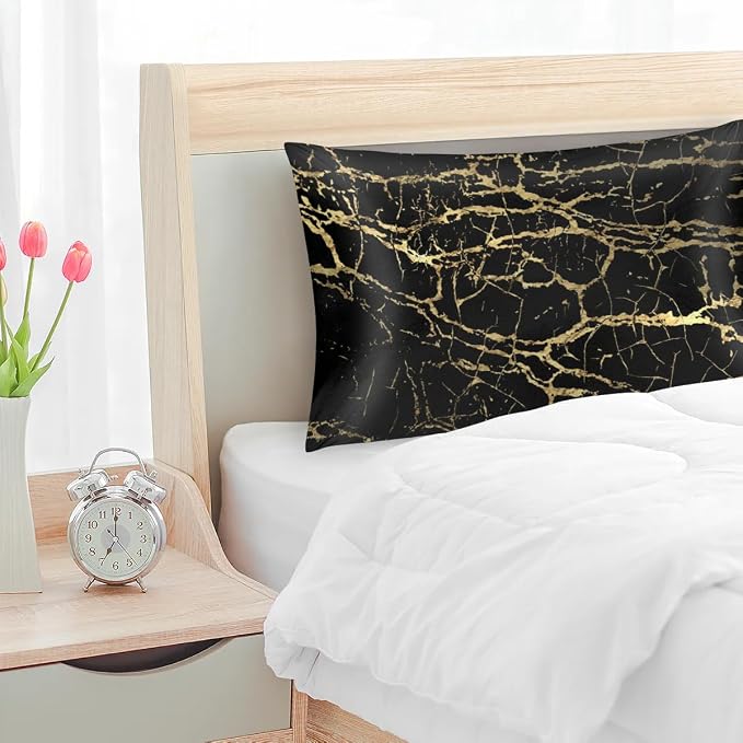 Black Gold Marbling