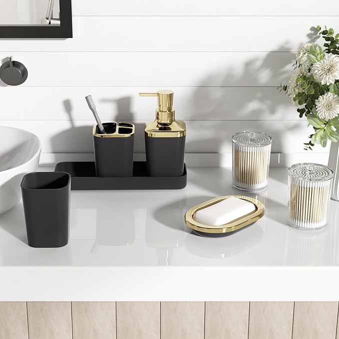 Gold and Black