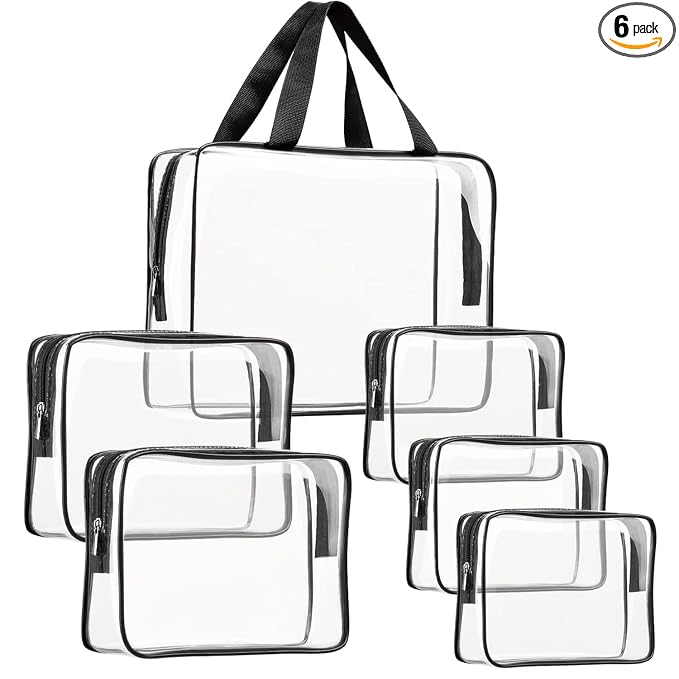 6pcs Black