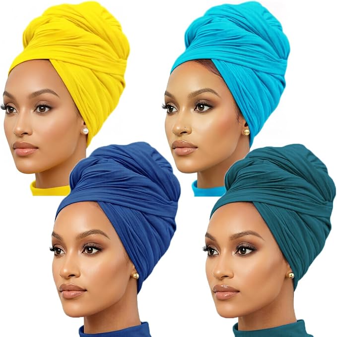 4-sky Blue&green&yellow&denim Blue