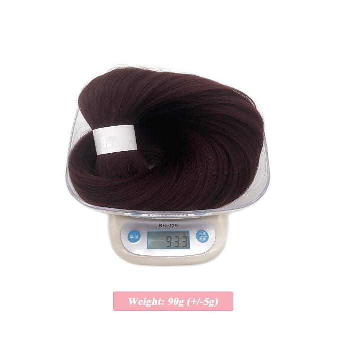 Dark Brown Braiding Hair 3 Packs