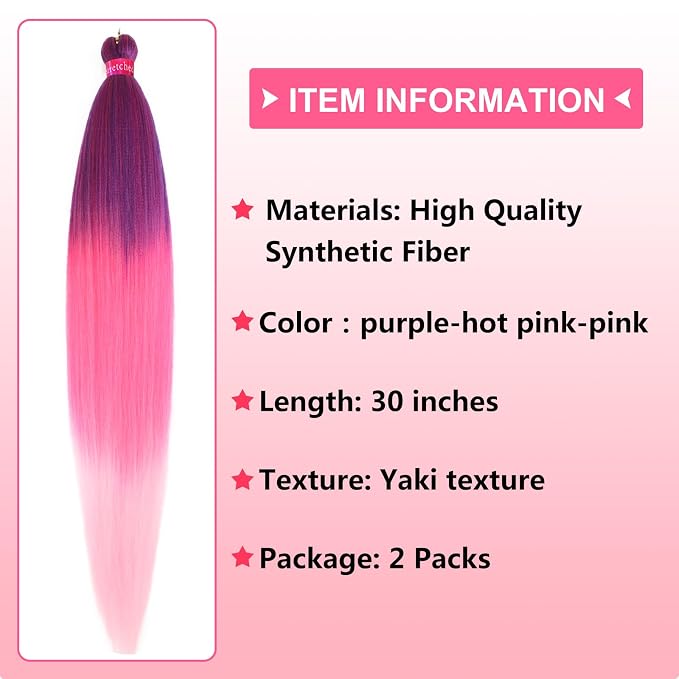 ombre purple-hotpink-pink