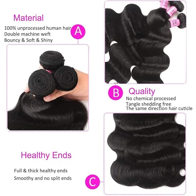 Hair Bundles Natural Color