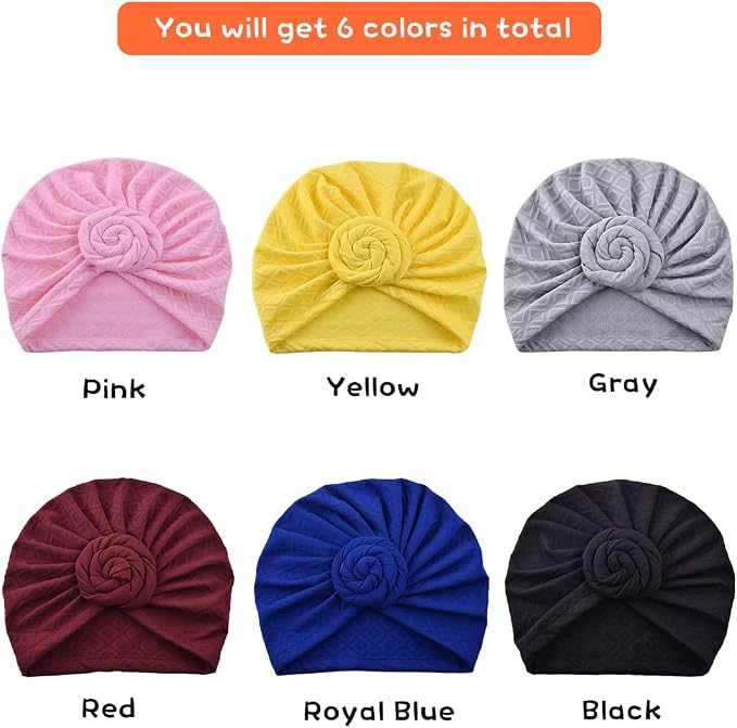 6 Pcs/Pink Yellow Gray Red Blue Black