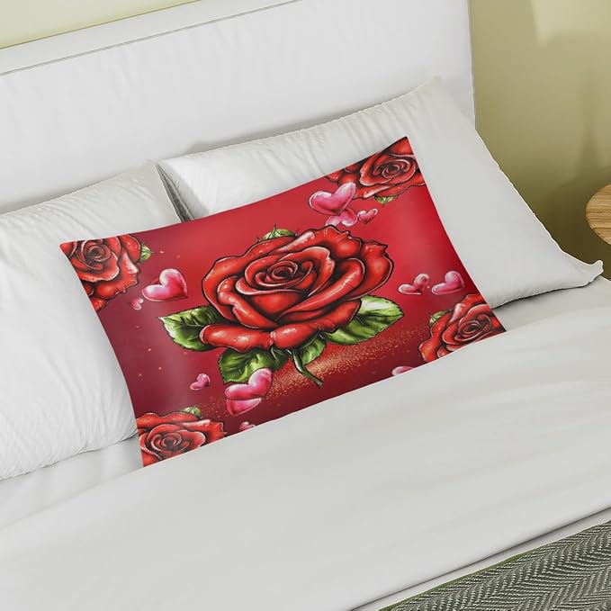E Valentine Red Roses